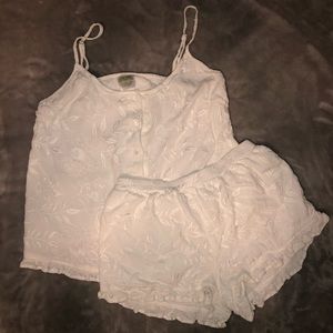 Plum Pretty Sugar Ruffled Cami and Shorties